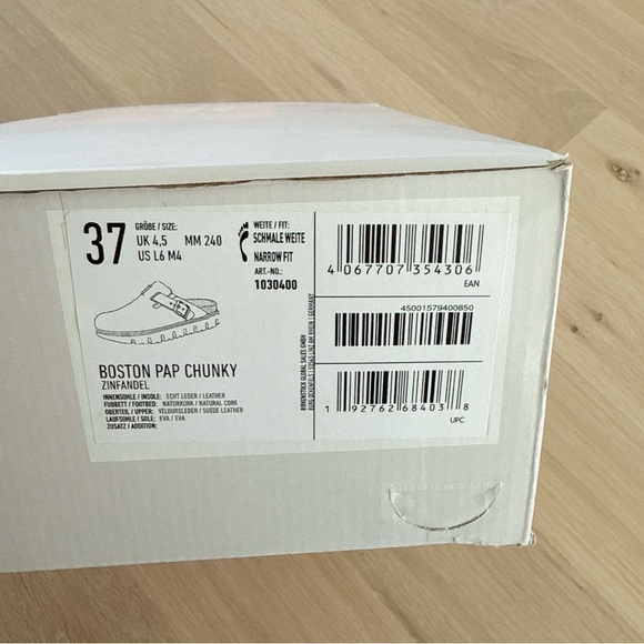 NIB Papillio by Birkenstock Boston Pap Chucky - Picture 11 of 11